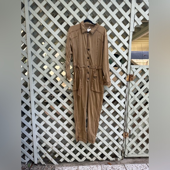 Free People Utility Jumpsuit - Picture 1 of 3